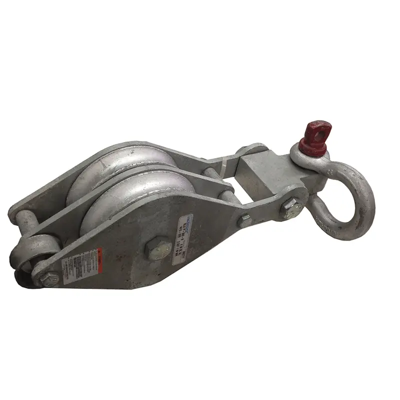 Crosby McKissick 8" Double Sheave Galvinized Snatch Block (692717)