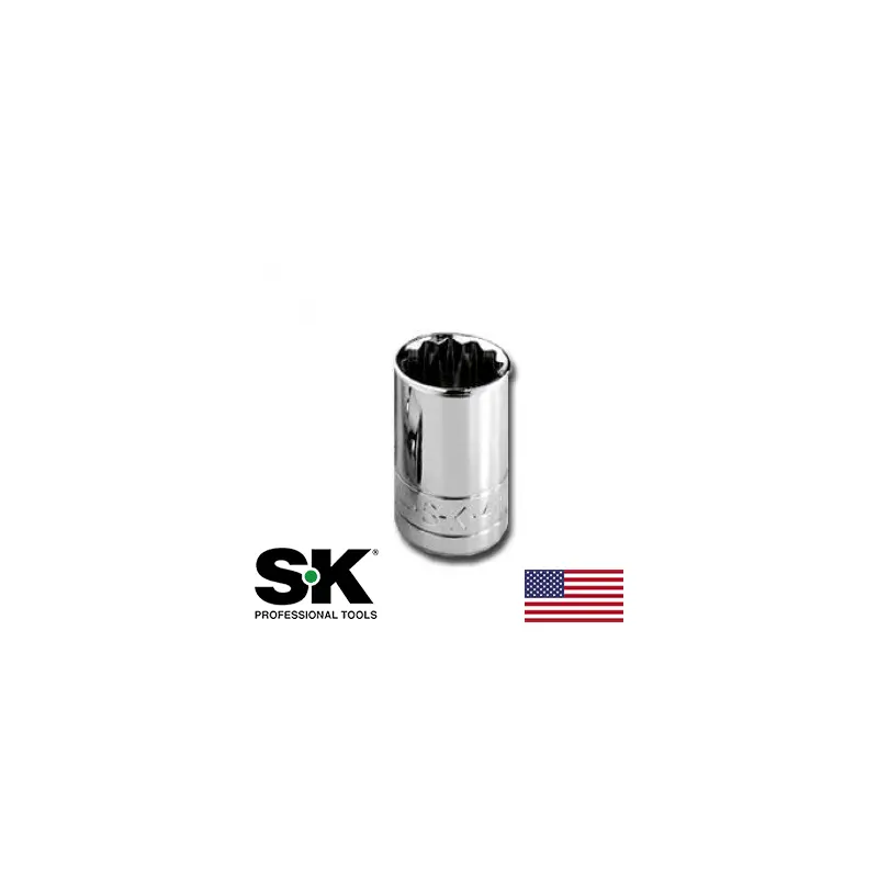 Socket Chrome 3/8 Drive Standard 12 Point 14mm (SK2314)