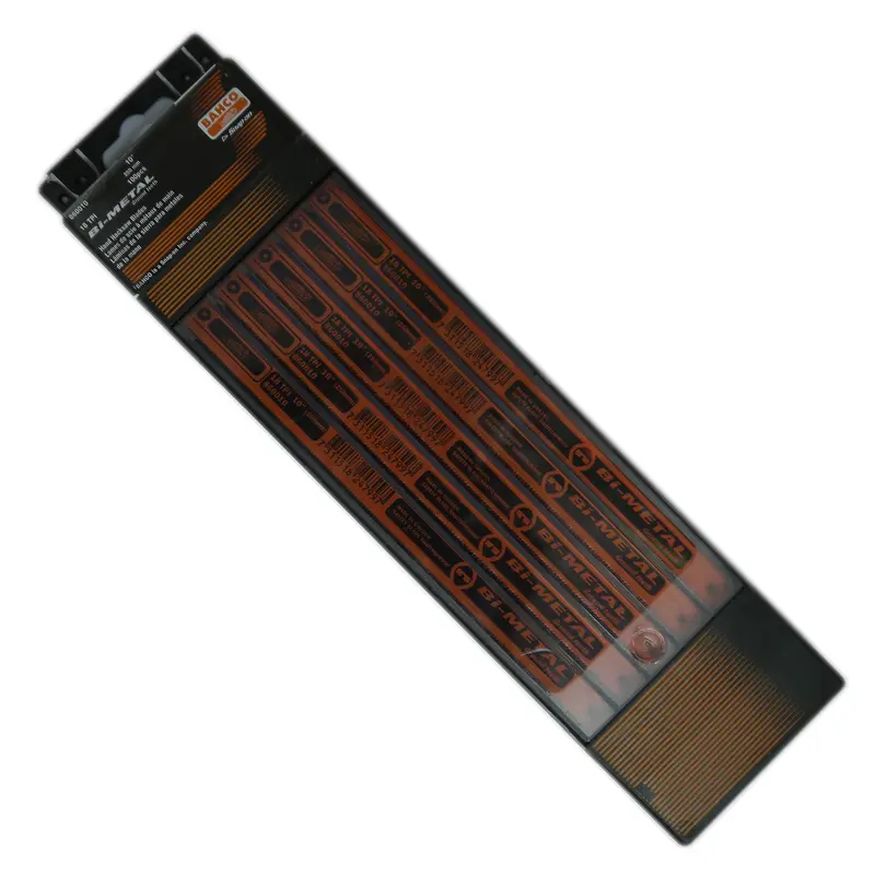 18 tooth - 100 pk - Bi-Metal Bahco Hacksaw Blades - 10"  (860010)