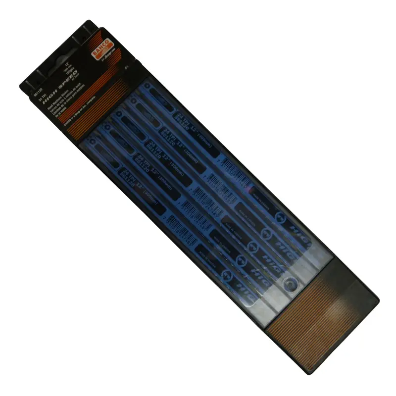 24 tooth - 100 pk - High Speed Bahco Hacksaw Blades - 12"  (861120)
