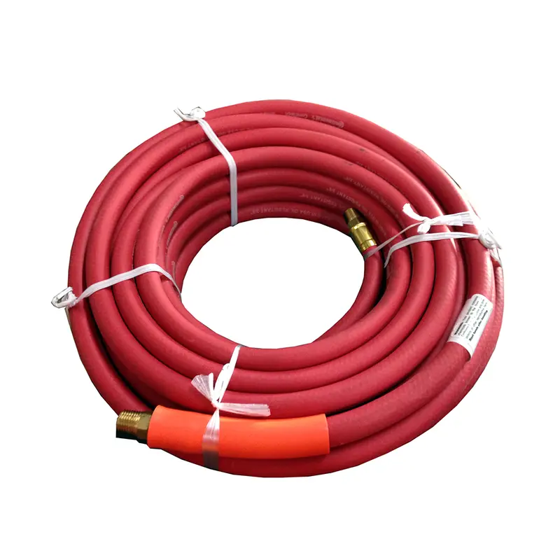 3/8 x 25' Red Rubber Air Hose (01-1023VG)