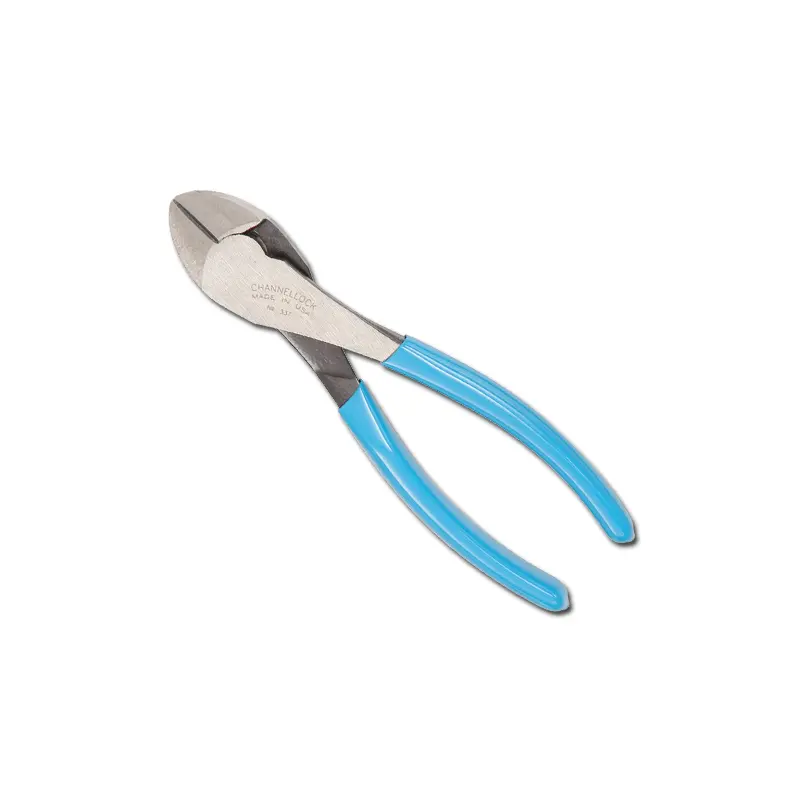 7" High-Leverage Diagonal Cutting Pliers Lap Joint #337 (337-C)