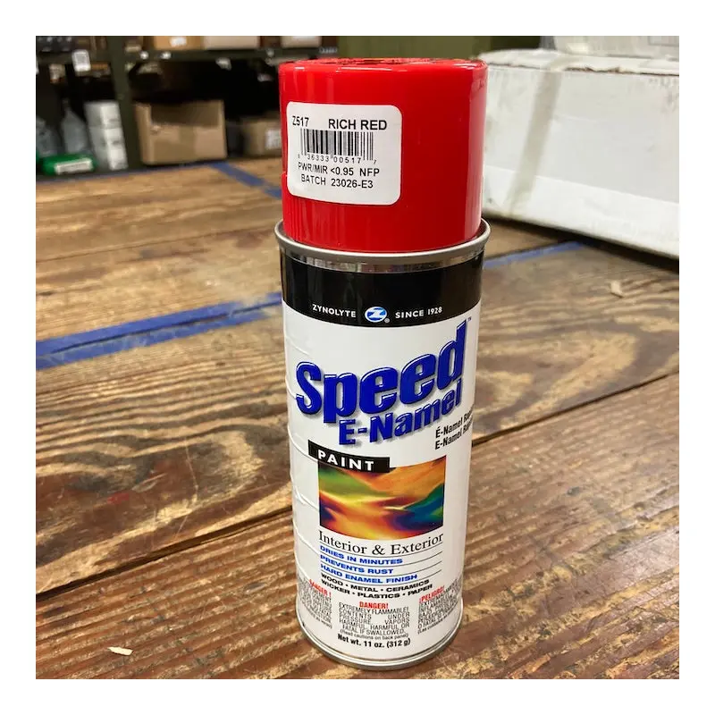 Aervoe Spray Paint Rich Red (Z517)