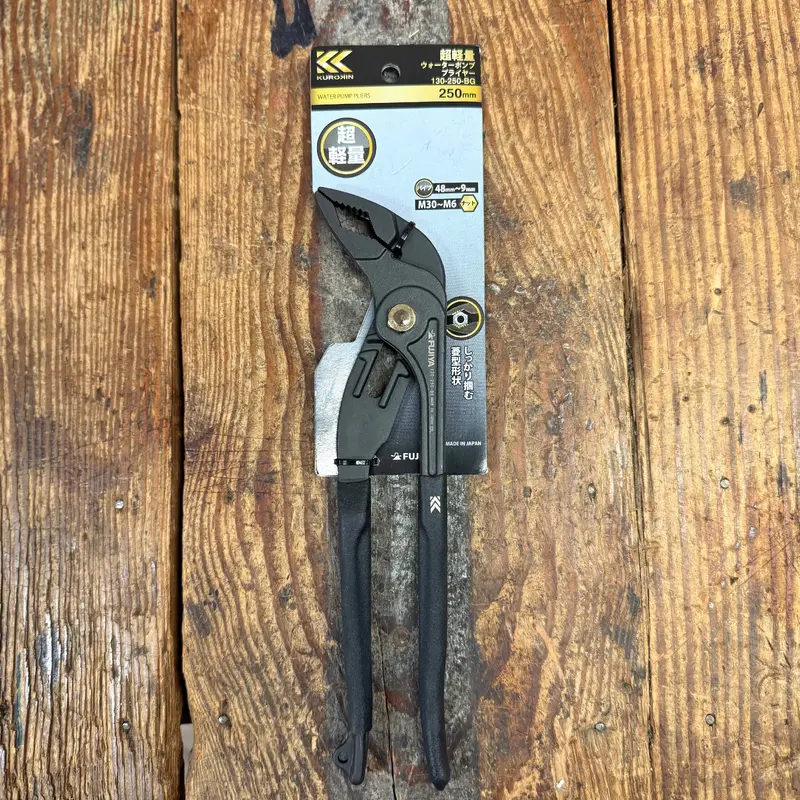 Fujiya 10" Lightweight Water Pump Pliers (130-250-BG)
