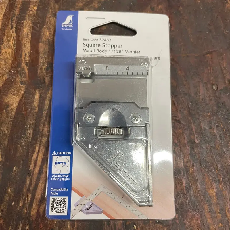 Shinwa Metal Body Square Stopper (32482)