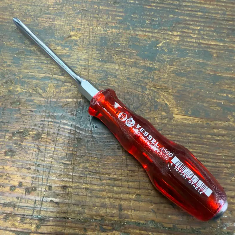 Vessel Phillips No.2 x 100mm Power Grip Screw Driver (4500P2100)