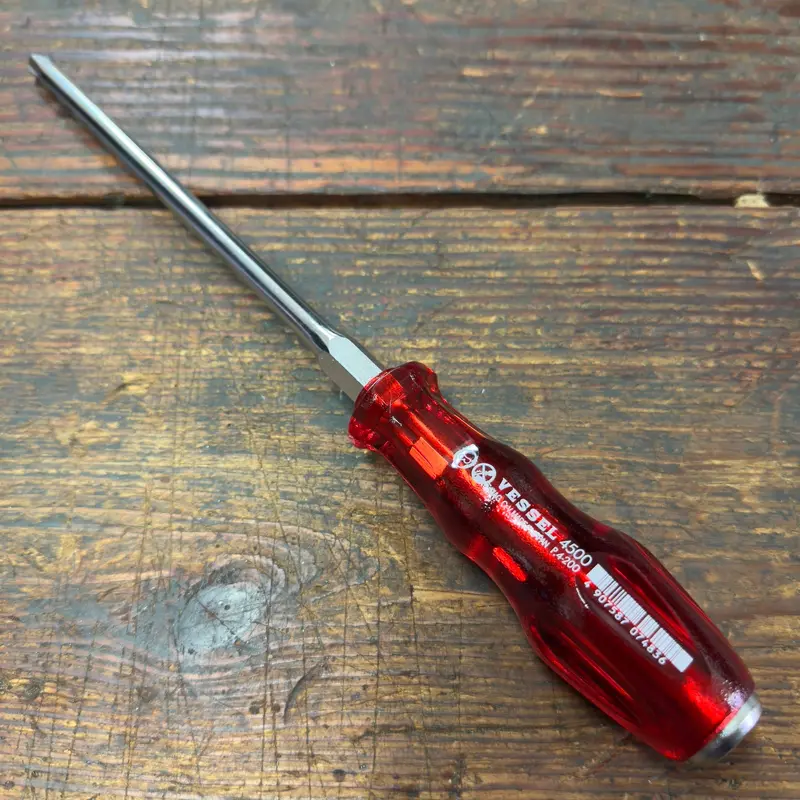 Vessel Phillips No.4 x 200mm Power Grip Screw Driver (4500P4200)