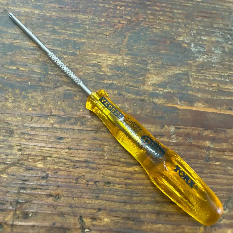 Vessel Torx T10H x 80mm Power Grip Screw Driver (5400TXT10H80)