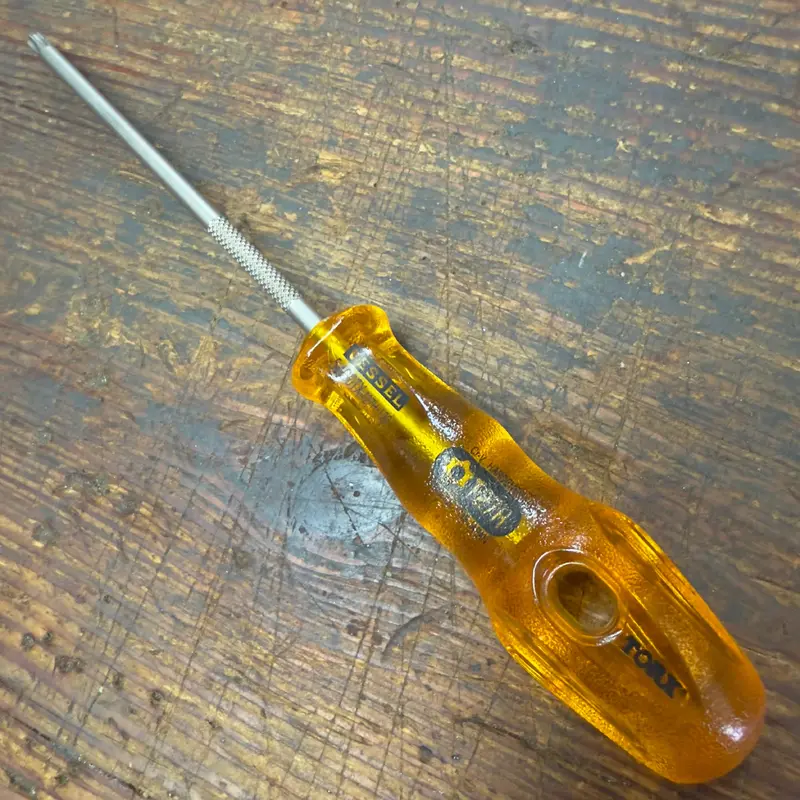 Vessel Torx T27H x 120mm Power Grip Screw Driver (5400TXT27H120)