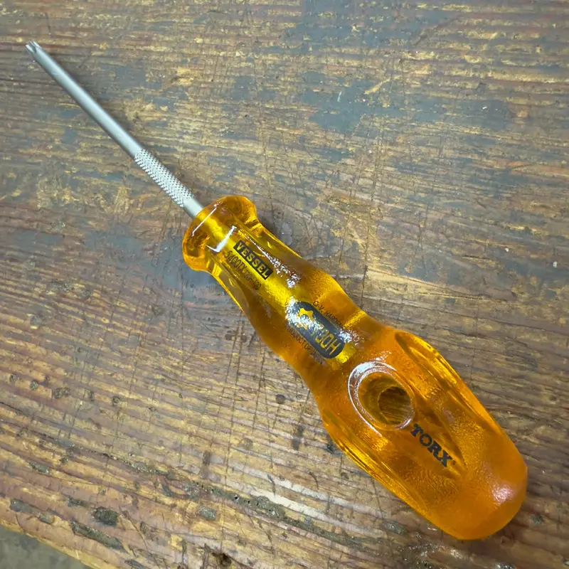 Vessel Torx T30H x 120mm Power Grip Screw Driver (5400TXT30H120)