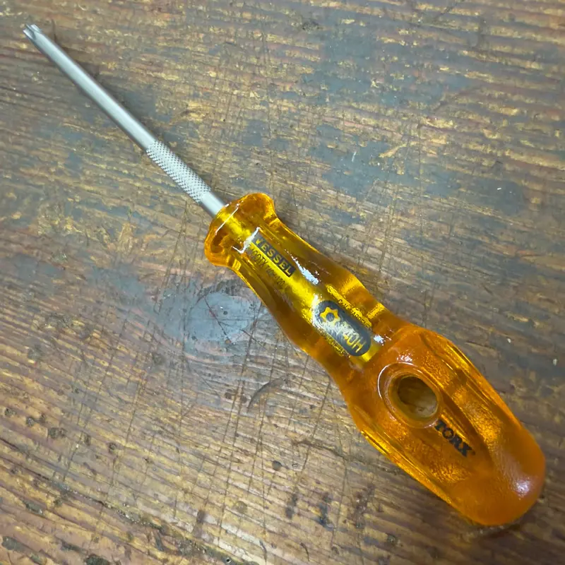 Vessel Torx T40H x 120mm Power Grip Screw Driver (5400TXT40H120)