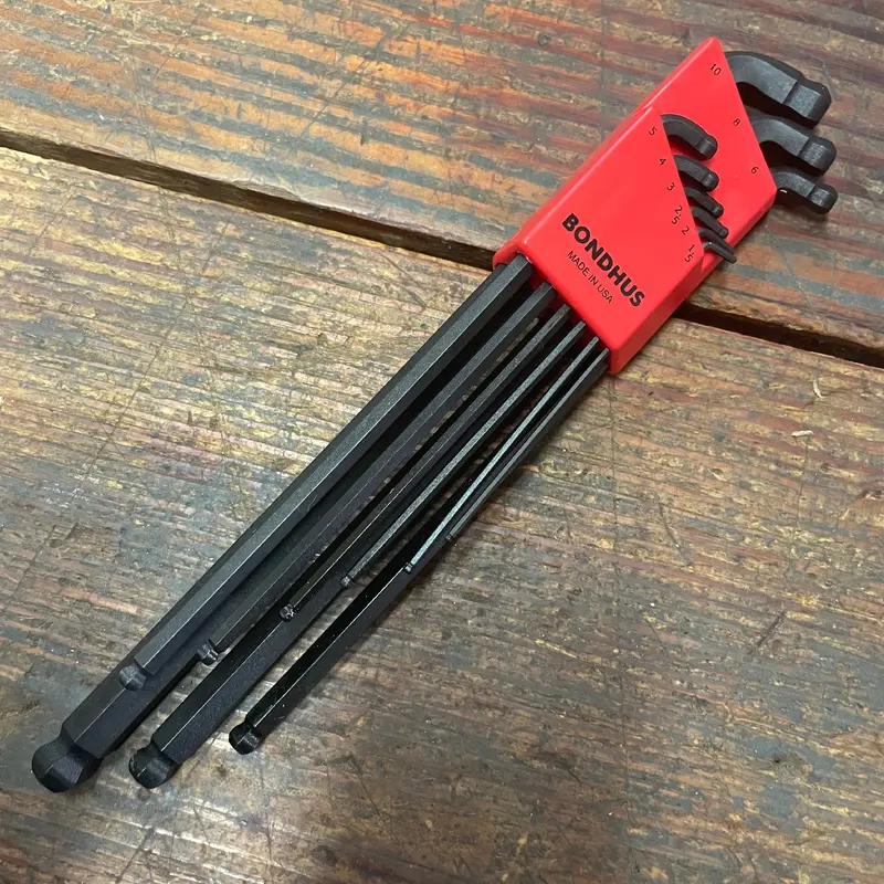 Bondhus 9pc Stubby Double Ball End Metric Set (67099)