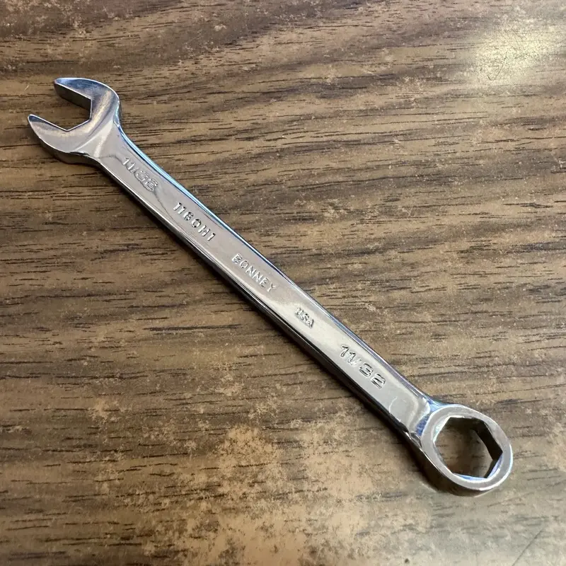 Combination Wrench Short Bonney 6 Point 11/32" (1160H1)