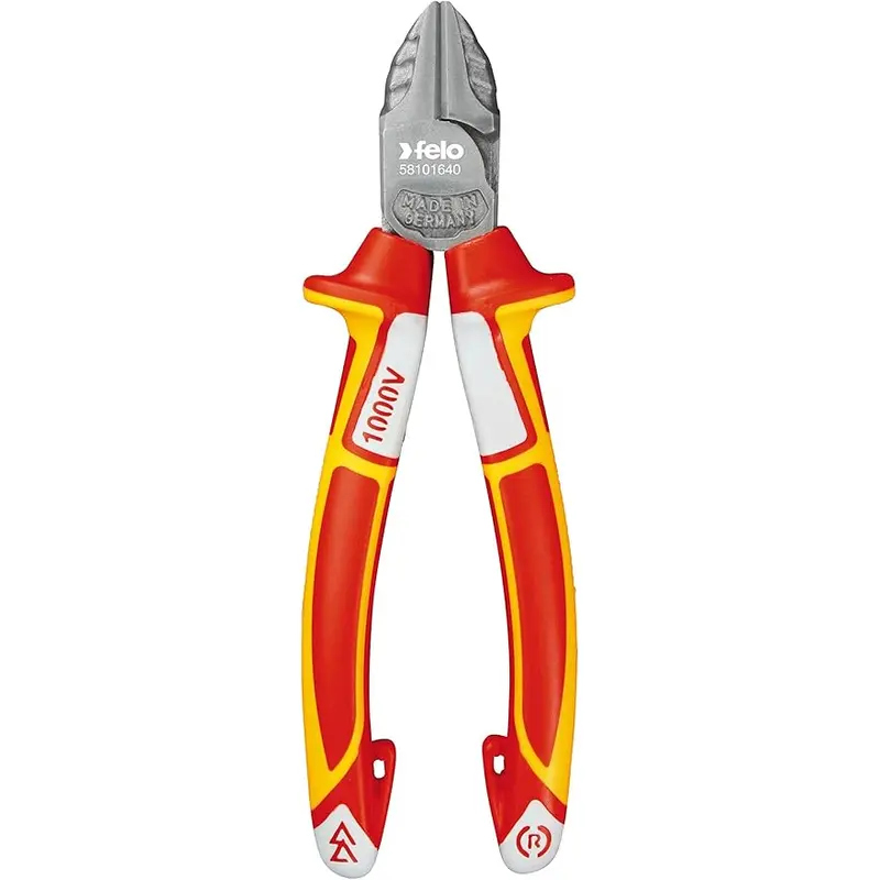 Felo 7" Diagonal Nipper Pliers VDE (63797)
