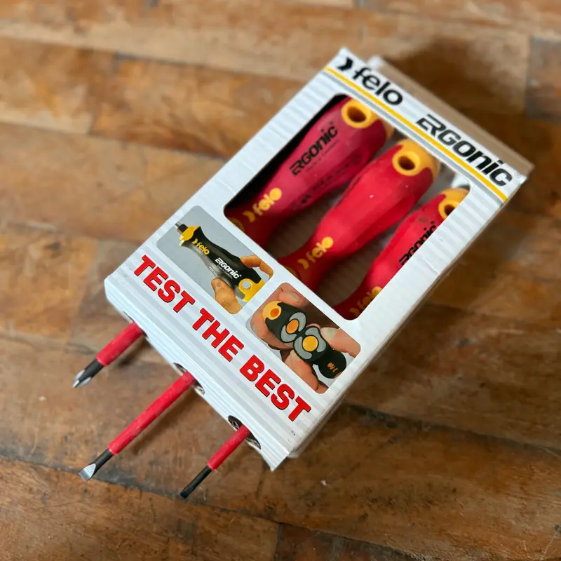 Felo Ergonomic Insulated Screwdriver Set (53175)