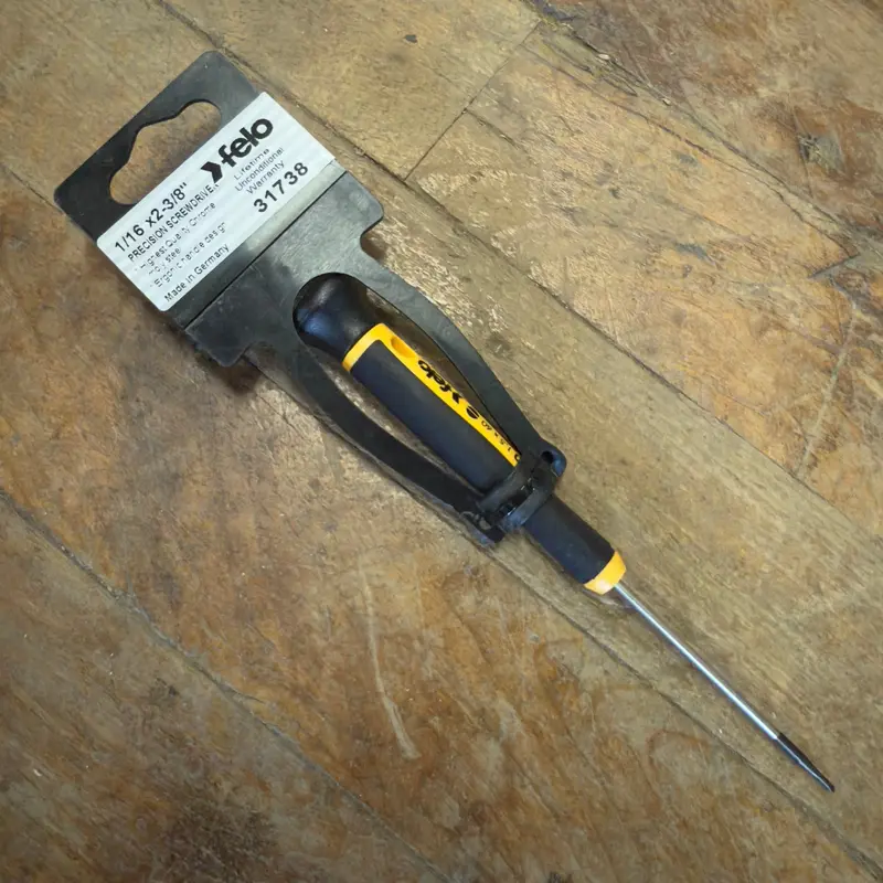 Felo Precision Slotted Screwdriver 1/16" x 2 3/8" (31738)