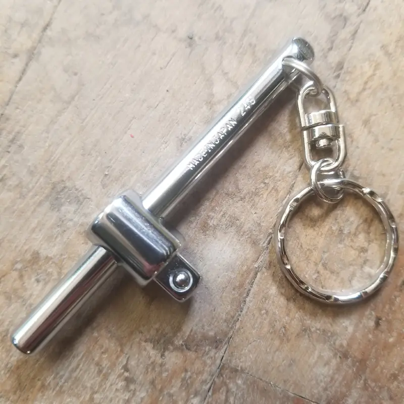 Koken 1/4" Dr. Sliding T Handle Key ring (2785KR)
