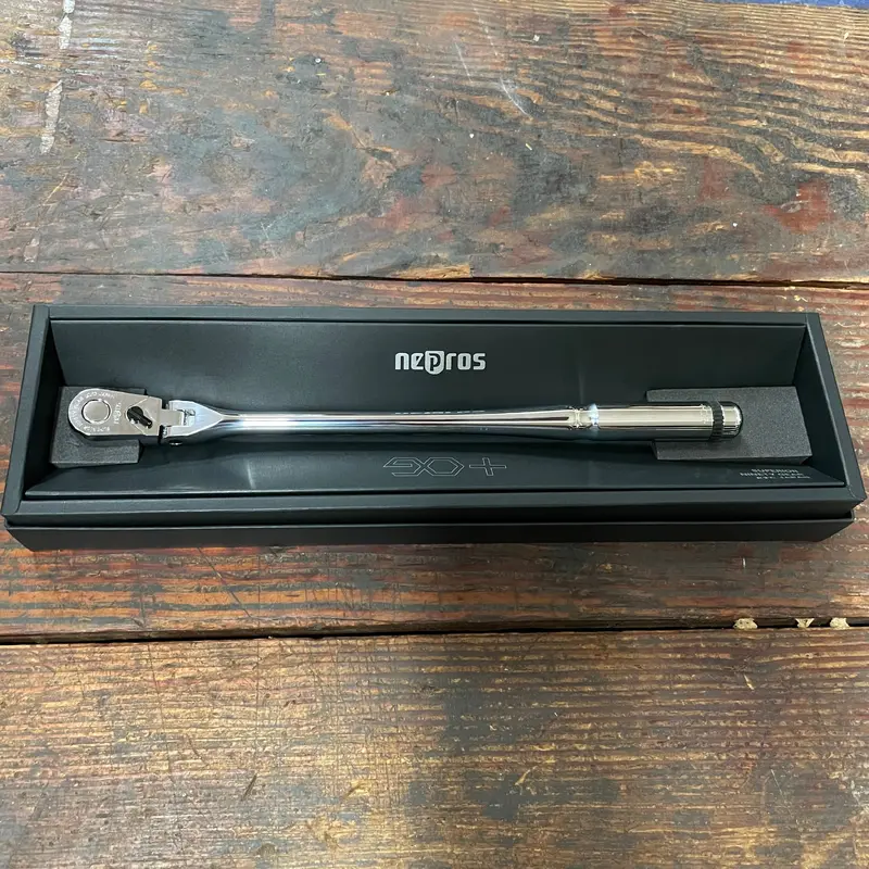 Nepros 3/8" Dr. 13" Flex Head Ratchet 90 Teeth (NBR390AFL)