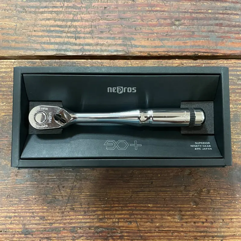 Nepros 3/8" Dr. 7" Ratchet 90 Teeth (NBR390A)