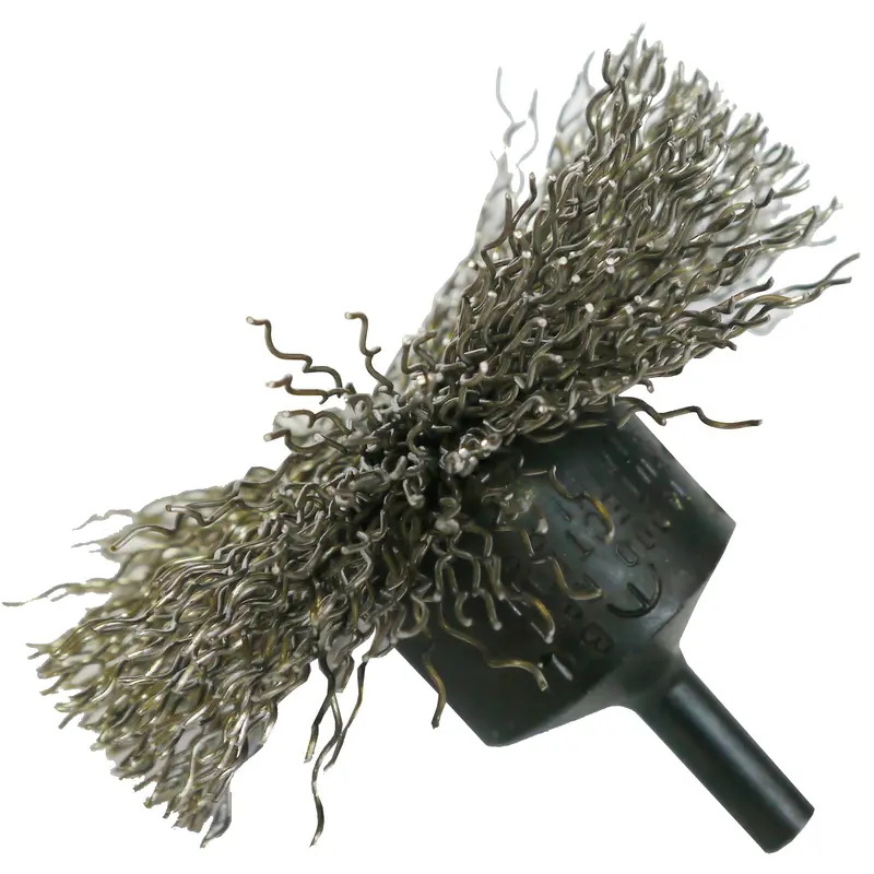 Stainless Steel 3" Circular Mounted End Brush (82940)