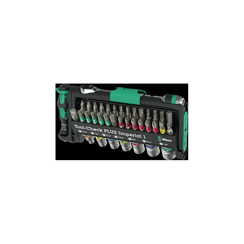 WERA Tool-Check PLUS Imperial 1, 39 Pieces (05049060001)