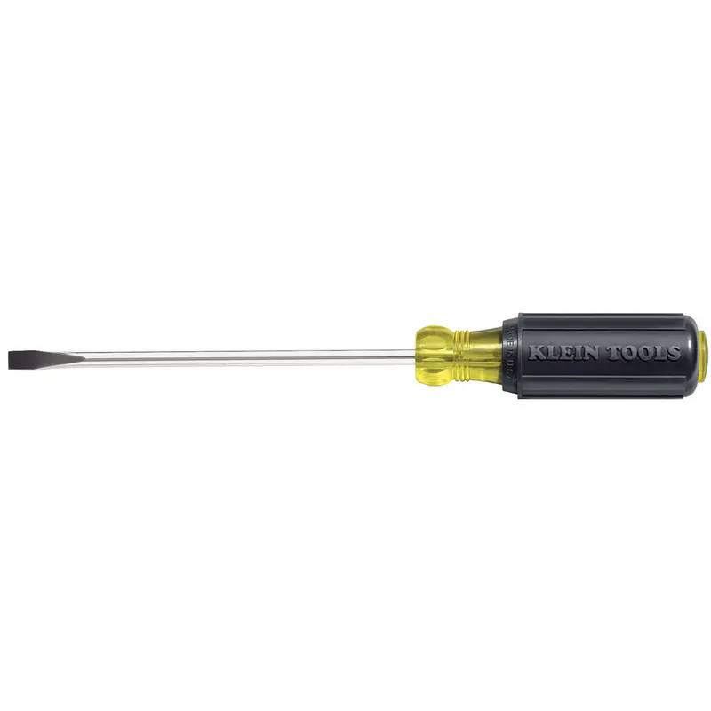 1/4" Cabinet-Tip Screwdriver 4" Heavy-Duty Round-Shank (605-4)