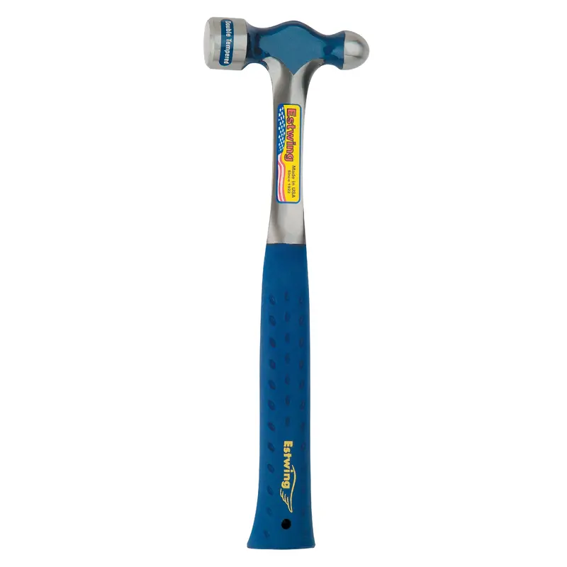Estwing 16oz Solid Steel Ball Pein Hammer w/ Nylon Grip (E3-16BP)