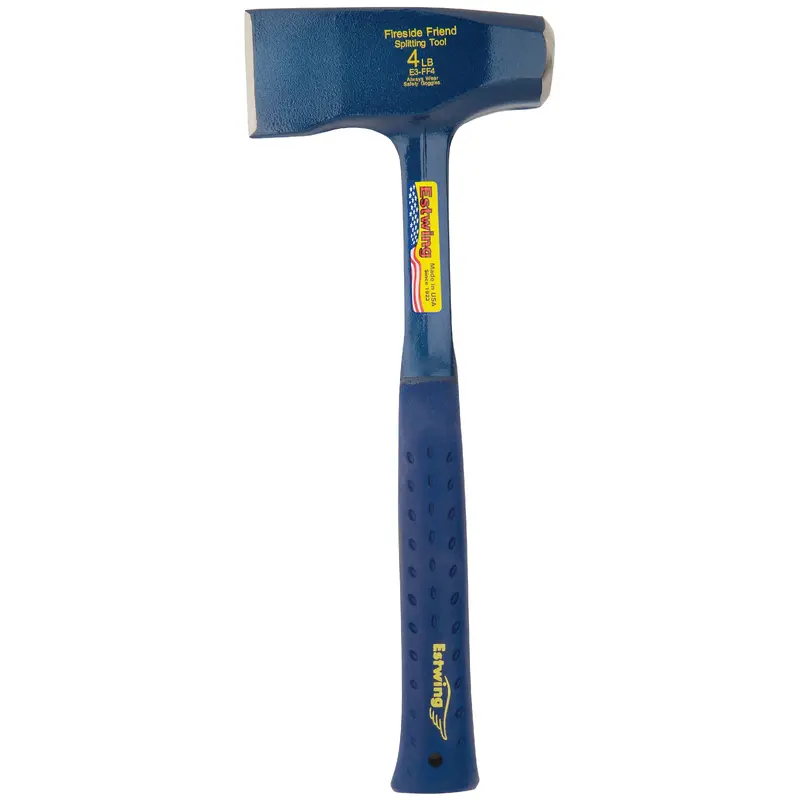 Estwing E3-FF4 Fireside Friend 4lb Steel Wood Splitting Hatchet (E3-FF4)