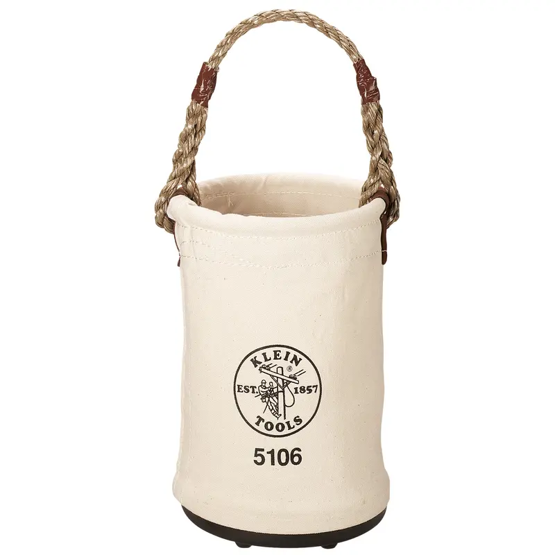 Klein Canvas Plastic Bottom Bucket (5106)