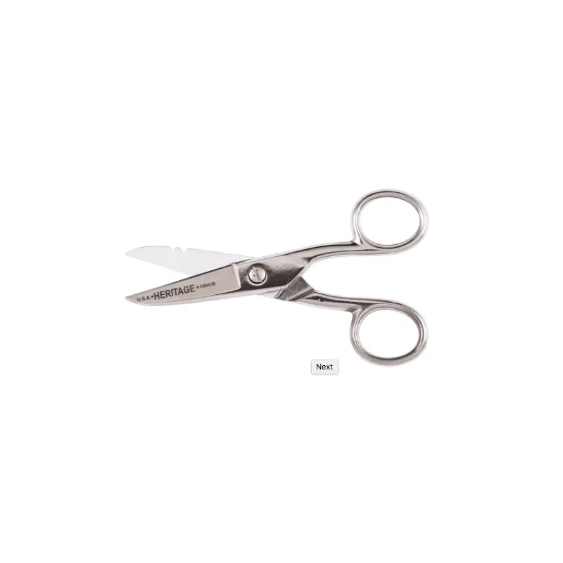 Klein Cutlery Heritage 5 1/4" Electrician Scissors (100CS)