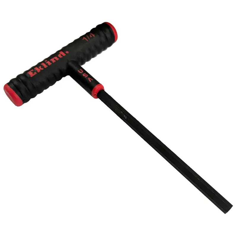Eklind T-Handle Hex-Key (4" Blade x 1/4" Hex) (61616)