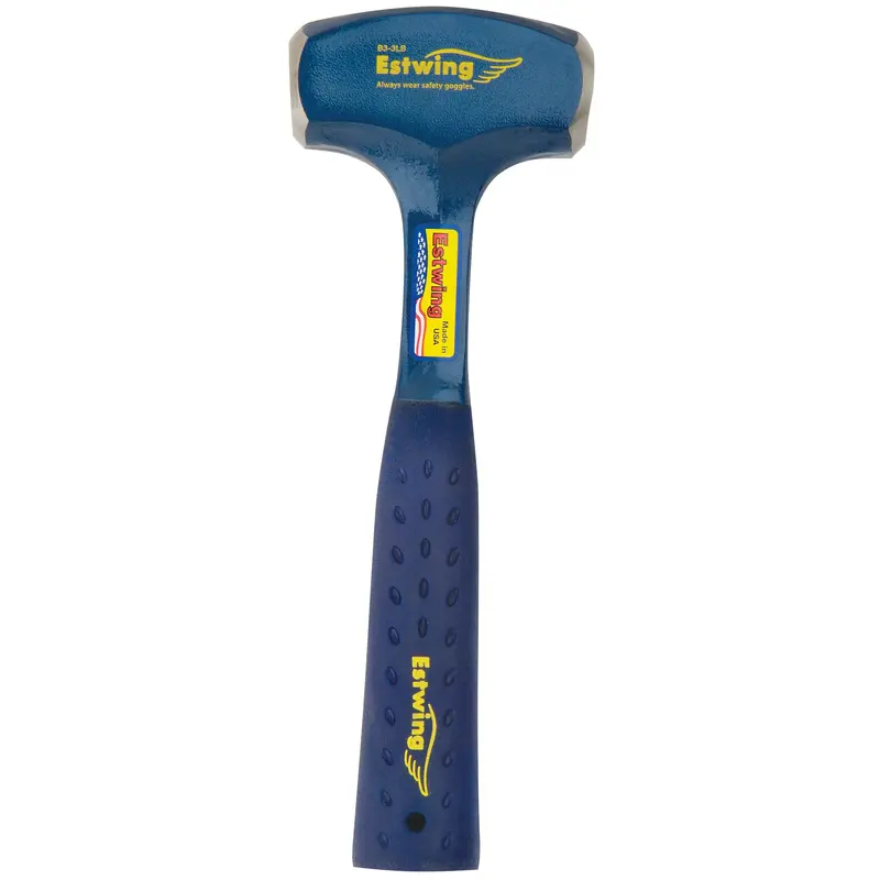 Estwing 3lb Solid Steel Drilling Hammer w/ Nylon Grip (B3-3LB)