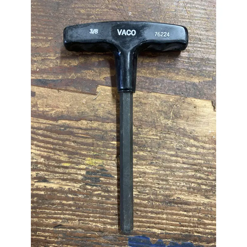 T-Handle Hex-Key (4" Blade x 3/8" Hex) (76224)
