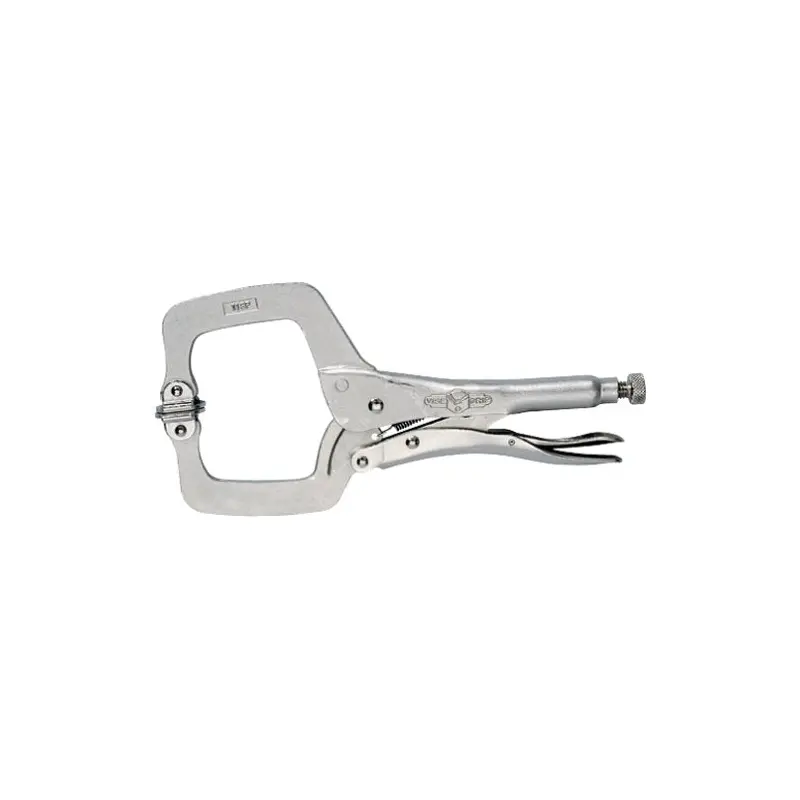 The Original 6" Vice-Grip Locking C-Clamp with Swivel Pads (6SP)