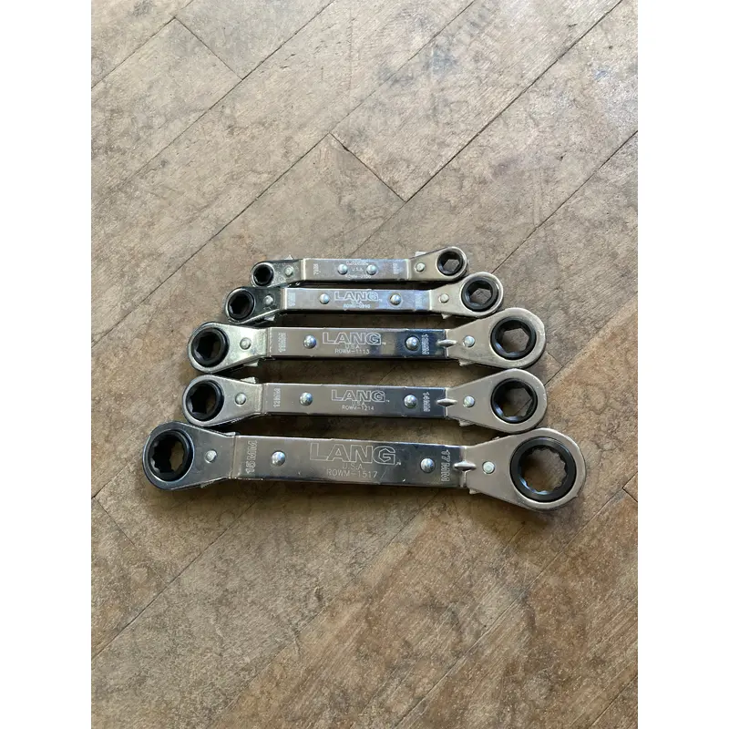 Lang Metric Offset Ratcheting Wrench Set (ROWM-5)