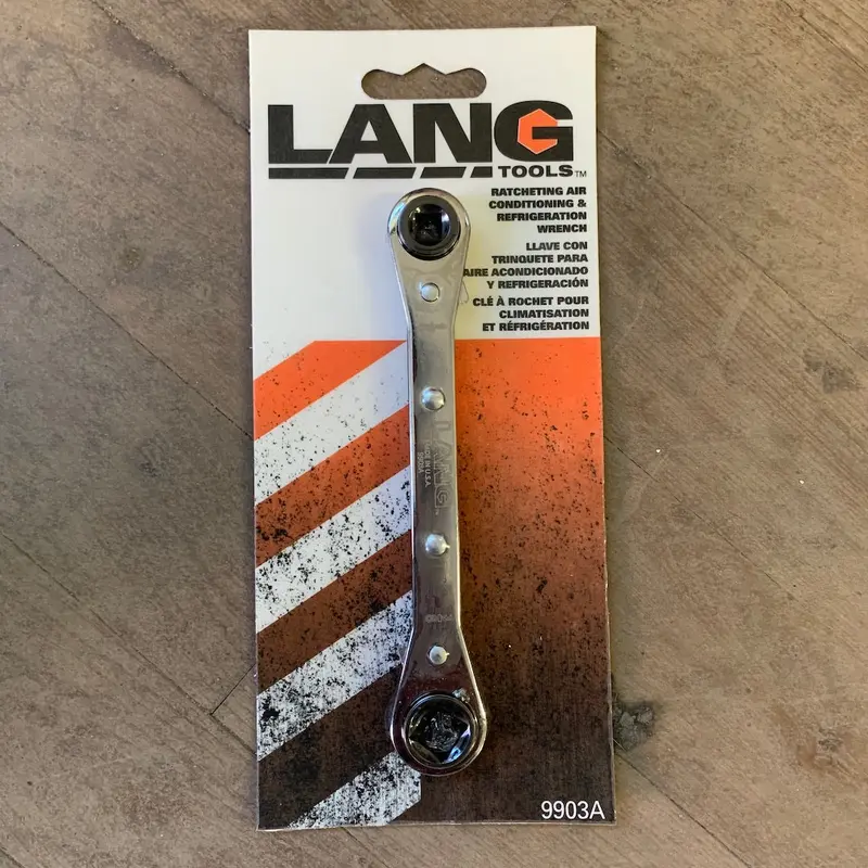 Lang Refrigeration Wrench (5/16" - 3/8" x 3/16" - 1/4") (9903A)