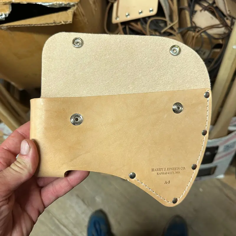 US Made Leather Axe Sheath for Single Bit Axe (A5)