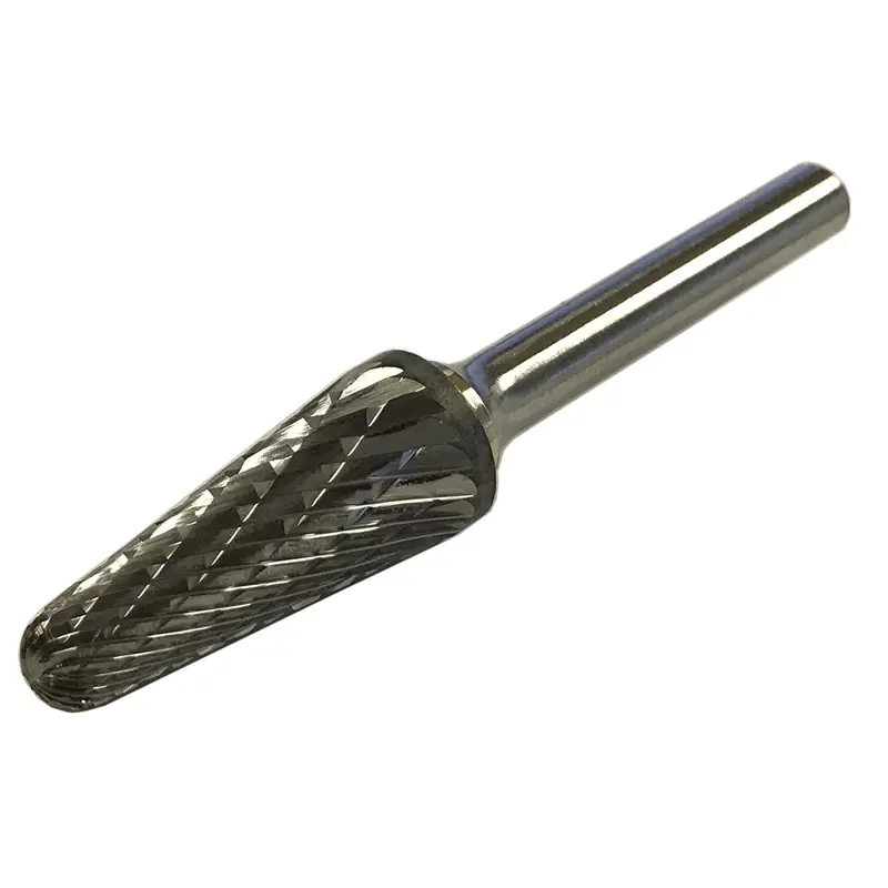 MasterCut SL-4DC Radius Cone Rotary Carbide Burr 1/2" O.D.  (SL-4DC)