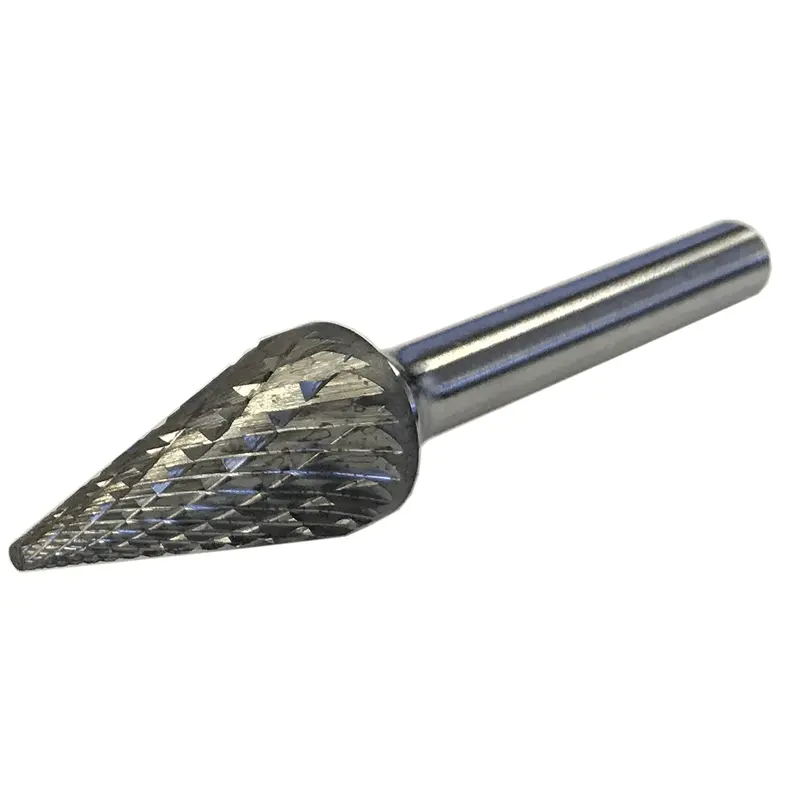 MasterCut SM-5DC Pointed Cone Rotary Carbide Burr 1/2" O.D. (SM-5DC)