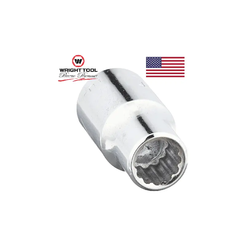 Wright 9/16" - 1/4" Dr. 12 Pt. Std. Socket #2118 (2118WR)