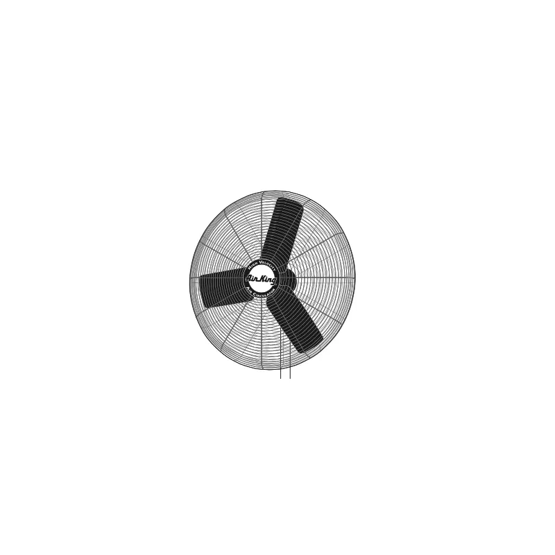 24" Air King Industrial Grade  Fans (fan and motor only) (9124)
