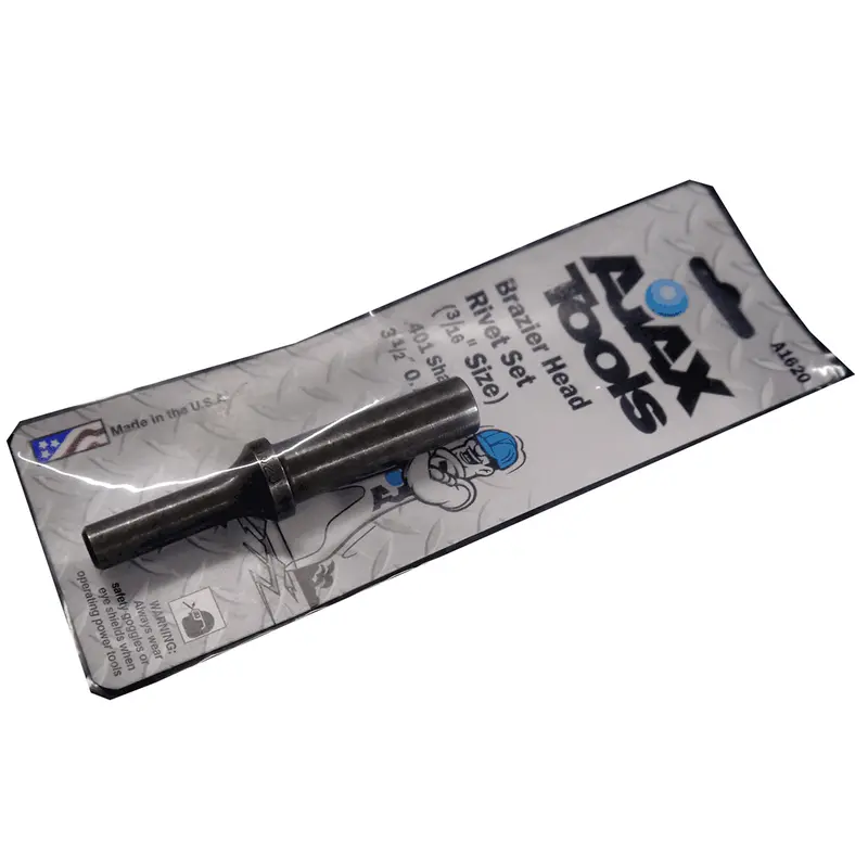 AJAX #1620 Brazier Head Rivet Set 3/16" (A1620)