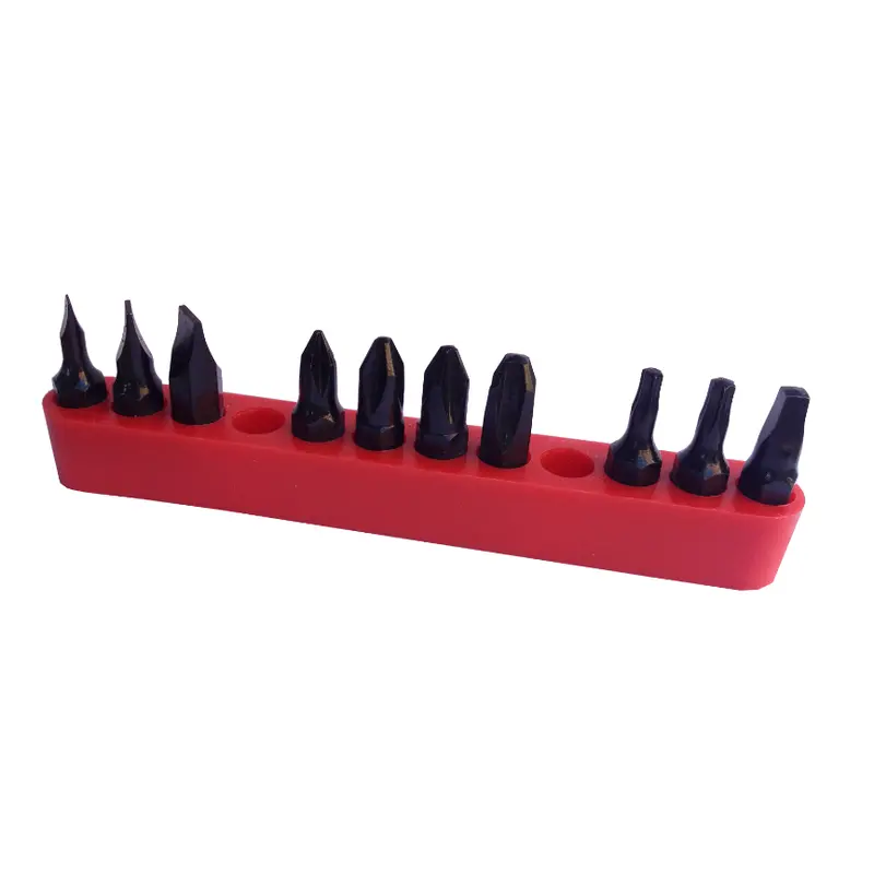 10pc Screwriver Bit Set 1/4" Shank (4749F)
