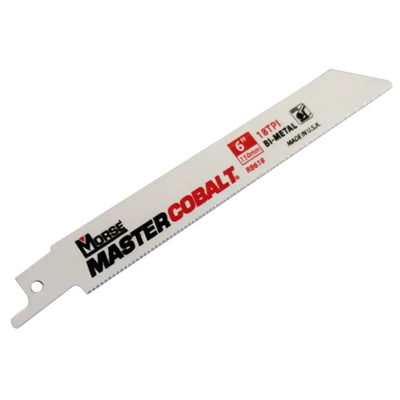 6" 18 TPI Bi-Metal Master Cobalt MK Morse Recipro Blade (400428)