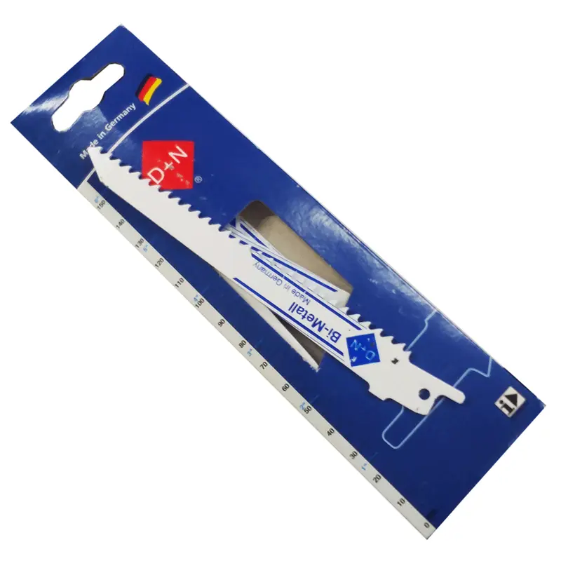 6" 6 TPI Bi-Metal German Made D+N Reciprocating Saw Blade .050" (5 pack) (112270-D/N)