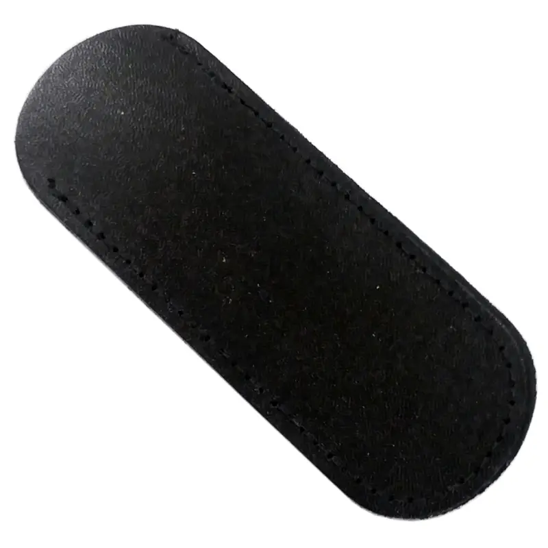 Black Leather Knife Sheath for French Folding Knives #7 and #8 (OP1-BLK)