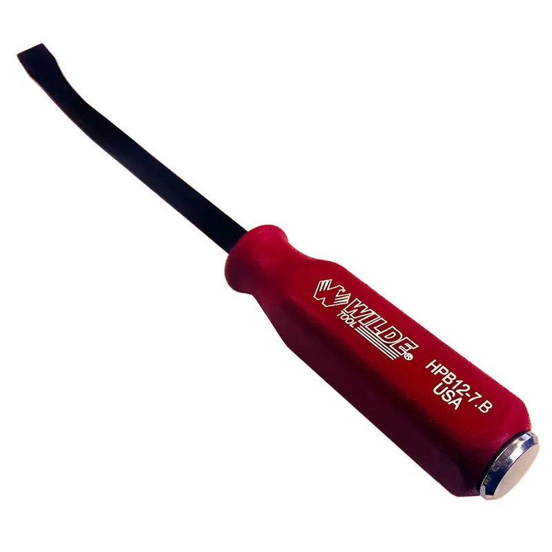 Wilde 12" Pry Bar w/ Striking Metal End Cap (HPB12-7.B/MPHC)