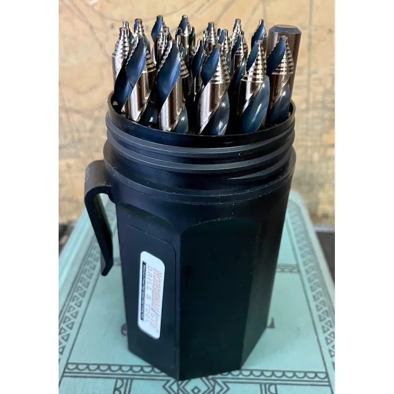 Norseman Vortex Point Drill Bit Set Moly Mechanics length 3 flats (VT-29P) (22903)