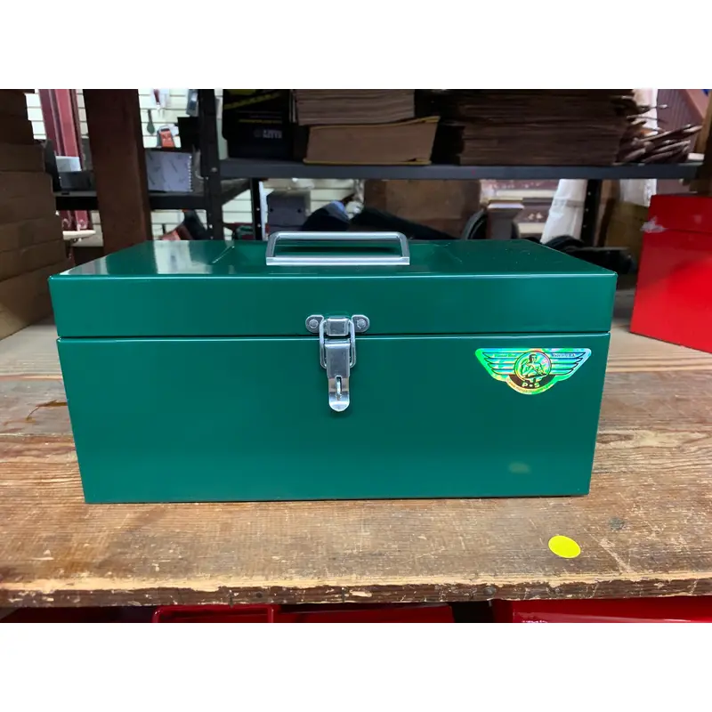 Pioneer Steel Green Toolbox 14" x 7" x 6 1/2" (1314-01)