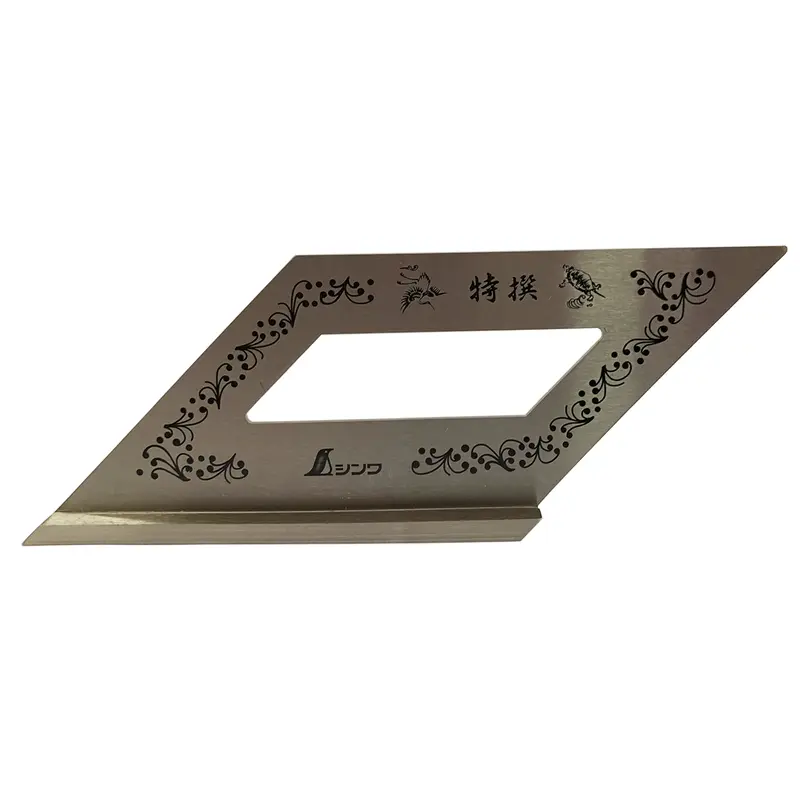 Shinwa Stainless Steel Miter Gauge 45 Degree (62103)